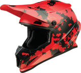 Casco de moto Z1R Rise - Camuflaje digital - Rojo - XS 0110-7280 