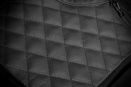 ICON Chamonix Denim Vest - Black - 4XL 2830-0558