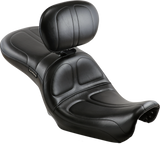 Asiento LE PERA Maverick - Con respaldo - Costuras - Negro - FXD '06-'17 LK-970BR 