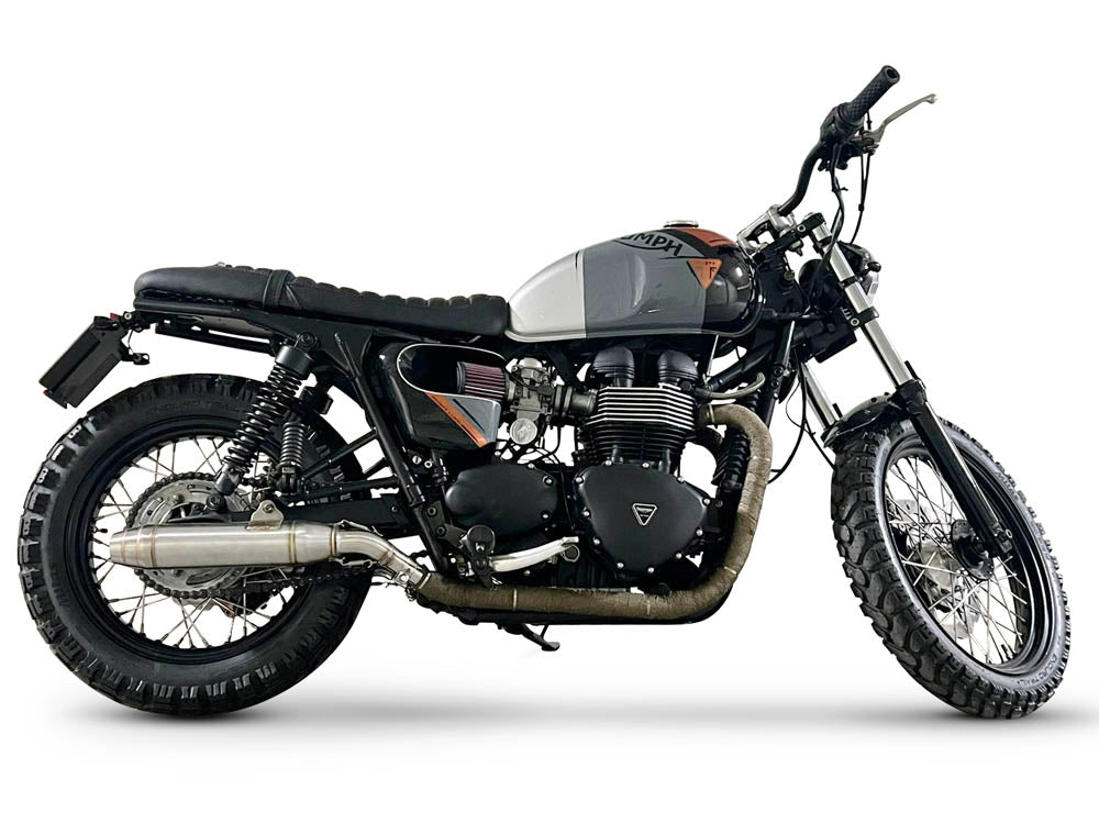 Triumph BONNEVILLE T100 2001-2014 Exhaust GPR Double Slip-on