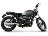 Triumph Bonneville T100 2001-2014 Exhaust GPR Double Slip-on Deeptone Inox - photo 2