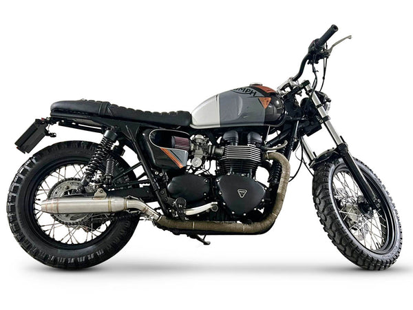 Triumph BONNEVILLE T100 2001-2014 Exhaust GPR Double Slip-on