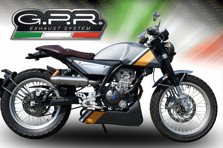 F.B. Mondial HPS 125 2016-2018 Exhaust GPR Slip-on Deeptone Inox - photo 6
