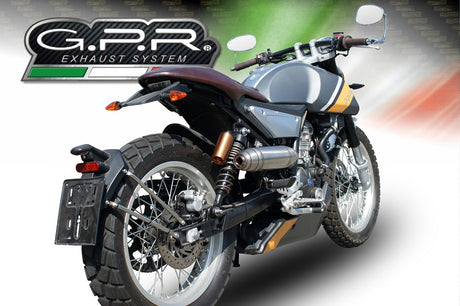 F.B. Mondial HPS 125 2016-2018 Exhaust GPR Slip-on Deeptone Inox - photo 7