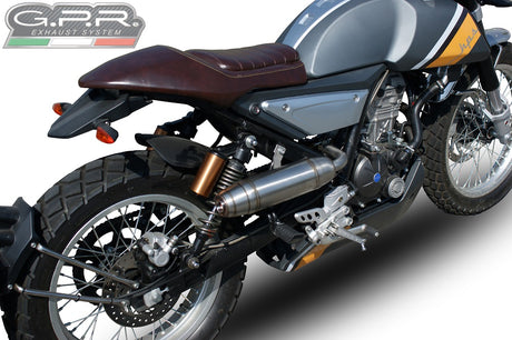 F.B. Mondial HPS 125 2018-2020 Exhaust GPR Full System Deeptone Inox - photo 6