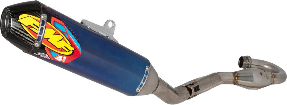 Sistema de escape FMF Factory 4.1 RCT - Titanio - Tapa de carbono KX450 /KX450F /KX450x 2024-2025 042406 1820-2046 