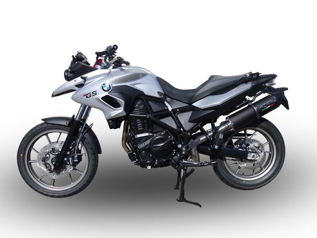Bmw F700GS 2016-2018 Exhaust GPR Slip-on Furore Evo4 Nero