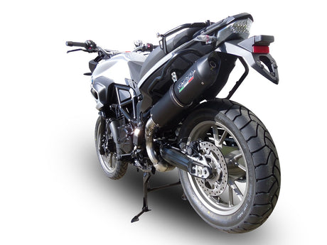 Bmw F700GS 2011-2015 Exhaust GPR Slip-on Furore Nero