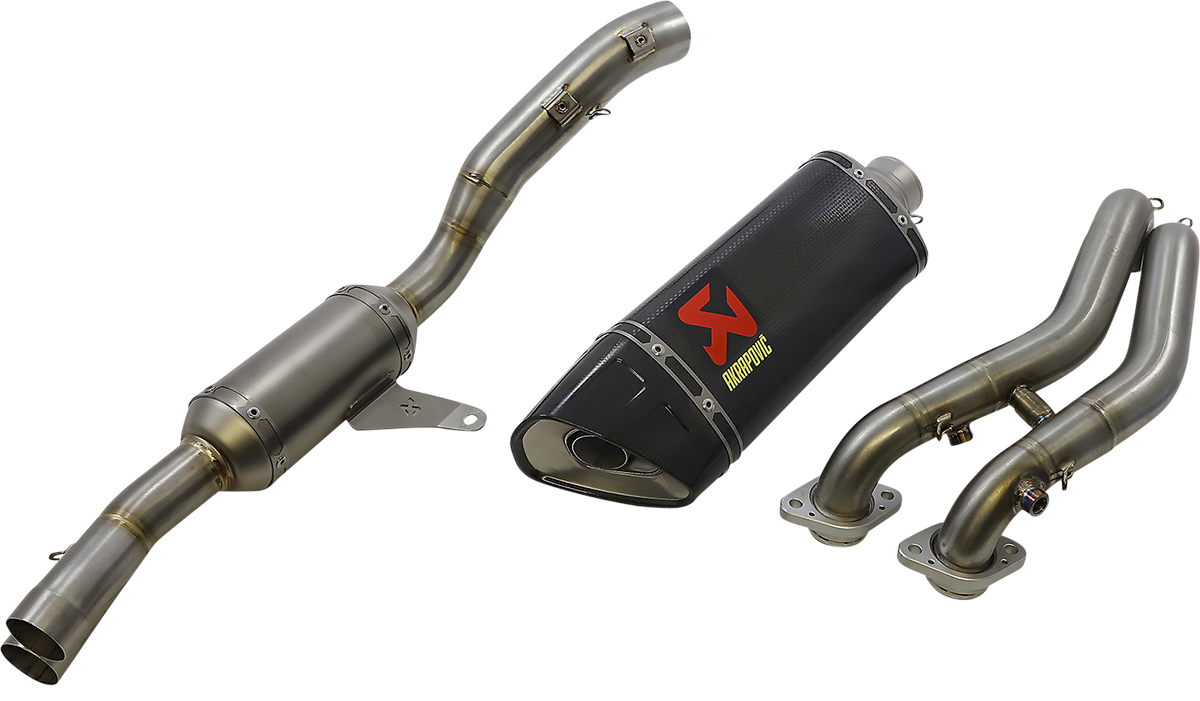Akrapovic Exhaust Aprilia RS 660 / Tuono 660 2021-2024, Racing Line Full System Carbon Fiber S-A6R3-APLC