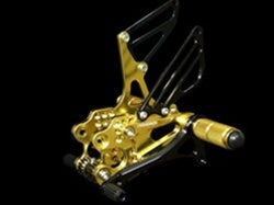 Kawasaki ZX 12 Rearsets Gold – Sixty61
