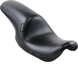 Asiento delantero LE PERA Silhouette - Largo completo - Liso - Negro - FXD '96-'03 LNU-861 