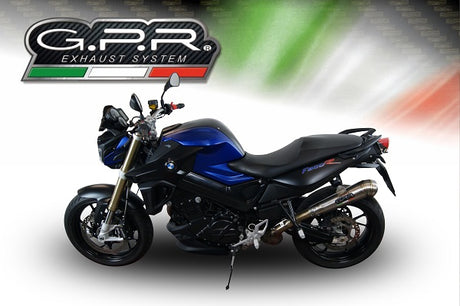 Bmw F800R 2017-2019 Exhaust GPR Slip-on Powercone Evo