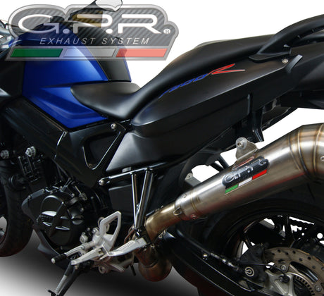 Bmw F800R 2017-2019 Exhaust GPR Slip-on Powercone Evo