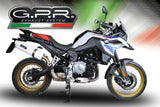 Bmw F850GS - Adventure 2018-2020 Exhaust GPR Slip-on Albus Evo4