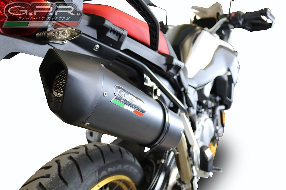 Bmw F900GS Adventure 2024-2025 Exhaust GPR Slip-on Furore Evo4 Nero