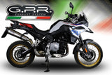 BMW F900GS Adventure 2024-2026 Exhaust GPR Slip-on Grand Prix Evo Titanium
