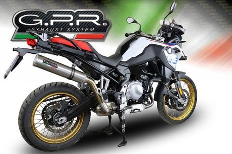 Bmw F850GS - Adventure 2018-2020 Exhaust GPR Slip-on M3 Inox 