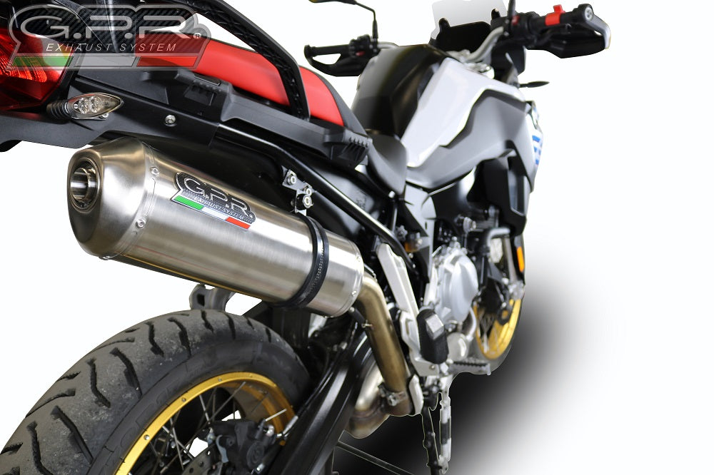 Bmw F850GS - Adventure 2018-2020 Exhaust GPR Slip-on Satinox 