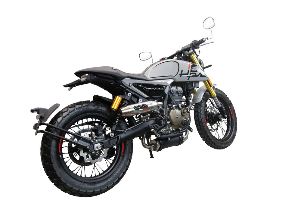 F.B. Mondial HPS 125 2021-2023 Exhaust GPR Full System Deeptone Inox - photo 5