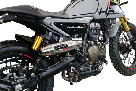 F.B. Mondial HPS 125 2021-2023 Exhaust GPR Full System Deeptone Inox - photo 6