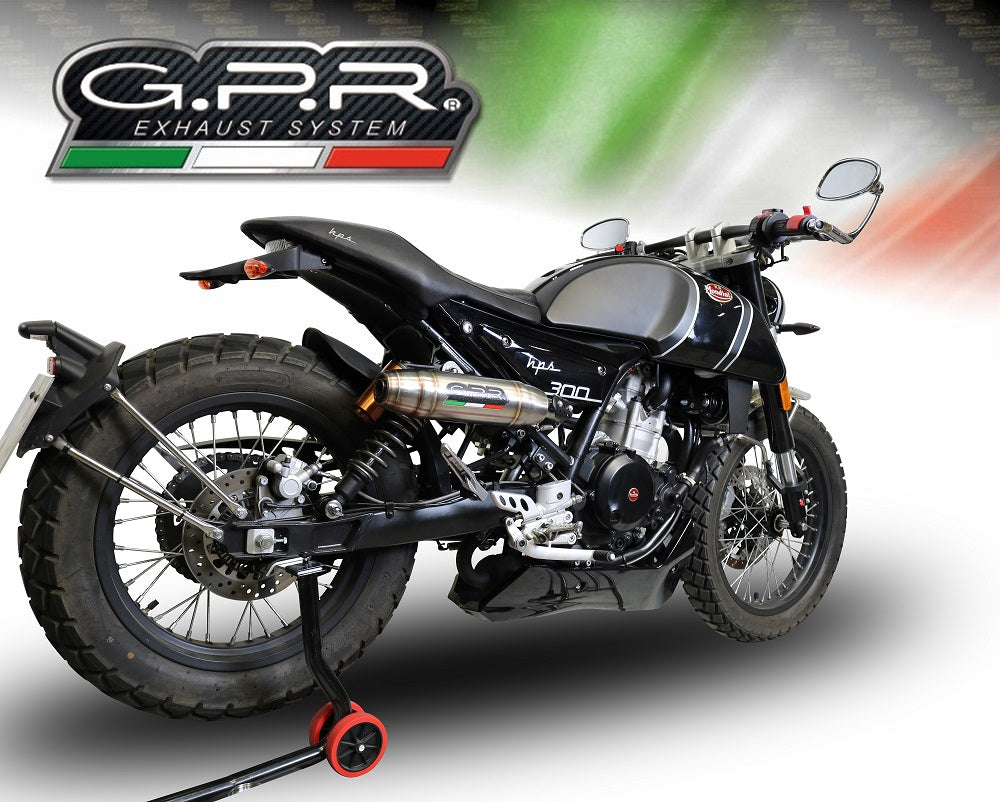 F.B. Mondial HPS 300 2021-2022 Exhaust GPR Slip-on Deeptone Inox - photo 7