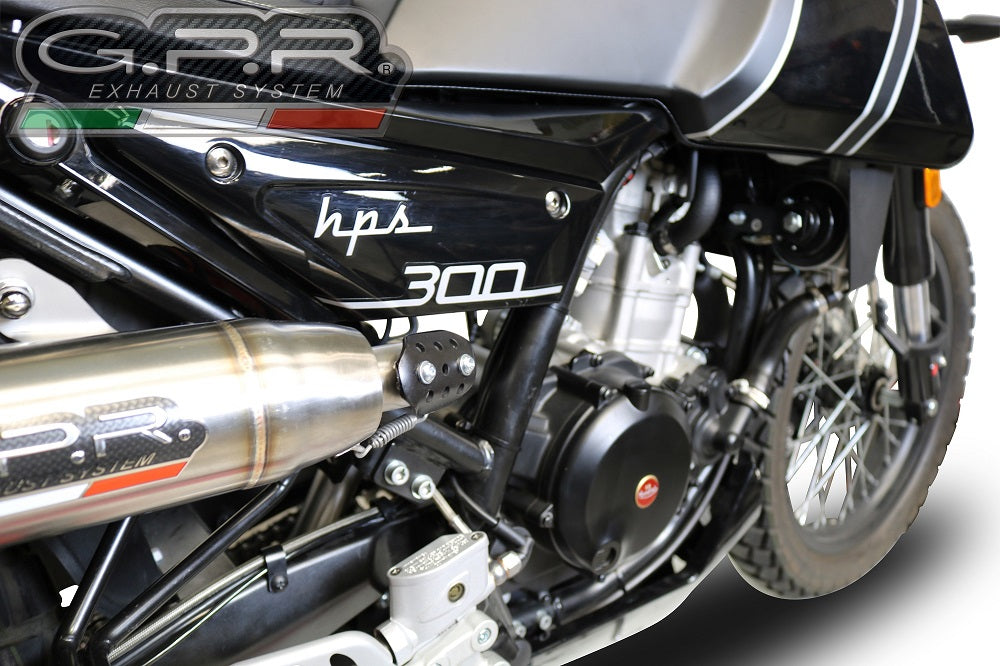 F.B. Mondial HPS 300 2021-2022 Exhaust GPR Slip-on Deeptone Inox - photo 9