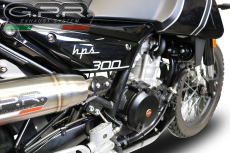 F.B. Mondial HPS 300 2021-2022 Exhaust GPR Slip-on Deeptone Inox - photo 9