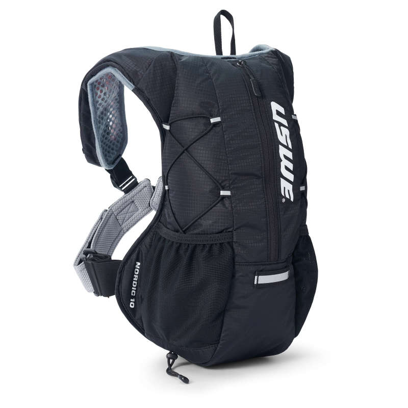 Mochila de hidratación invernal nórdica USWE de 10 l - Negro carbón 2104001
