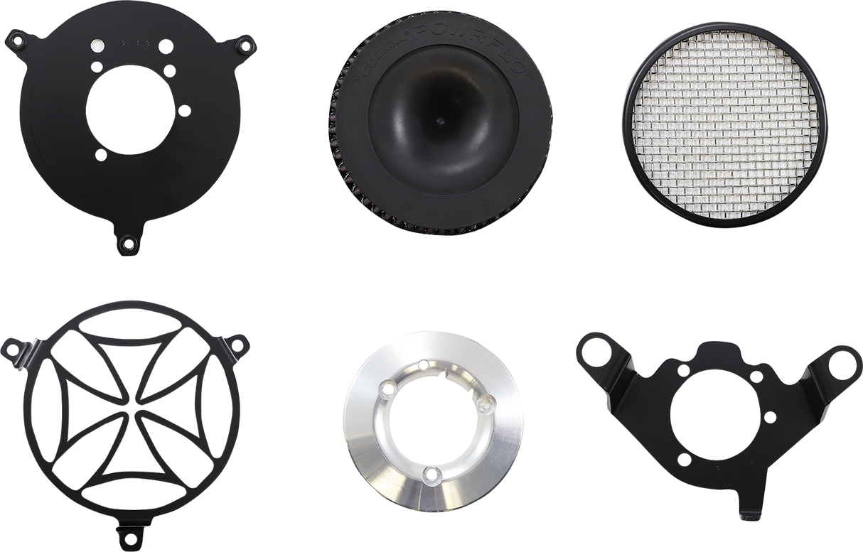 Filtro de aire COBRA - Cross - Negro 606-0102-02B-SB 