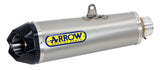 Arrow Works Slip-on Exhaust, Titanium for Yamaha Tracer 9 GT 21-24 71935PK
