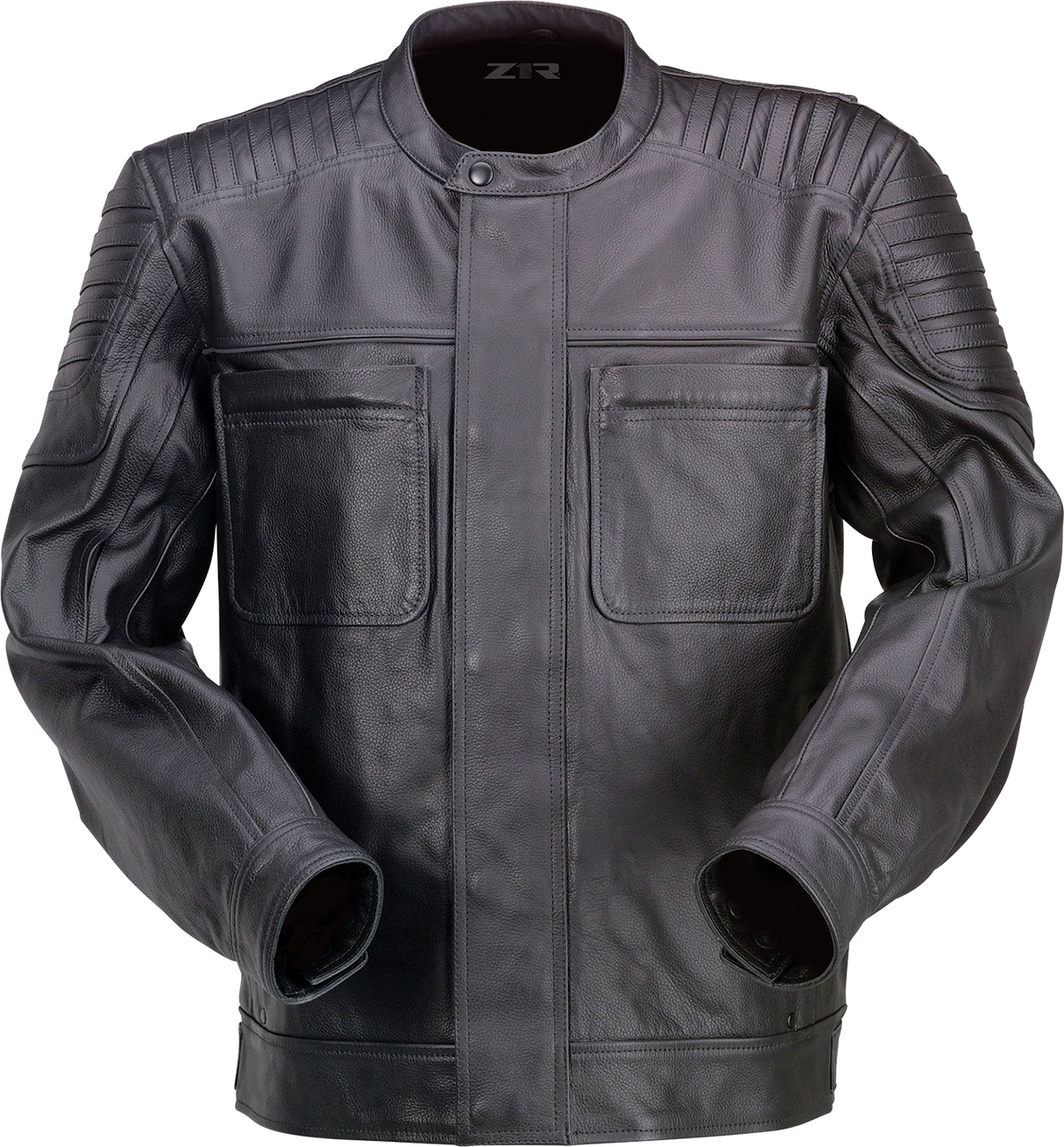 Chaqueta de cuero Z1R Widower - Negra - Talla grande 2810-3971 