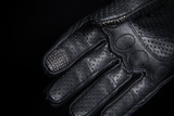 Guantes perforados ICON Pursuit Classic™ para mujer - Negro - Talla grande 3302-0802
