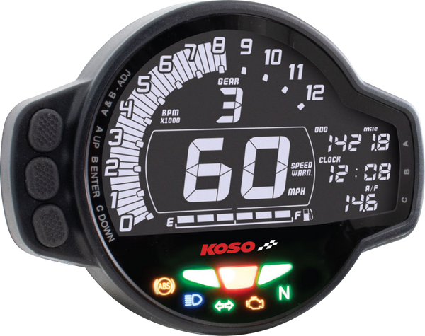 KOSO NORTH AMERICA Multi-Functional Gauge - MS-01 - Honda Grom