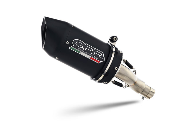 Honda Dn-01 2008-2010 Exhaust GPR Slip-on Furore Nero