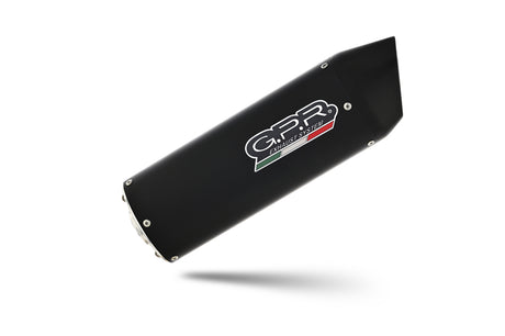 Aprilia Rsv 1000 R Factory 2006-2010 Exhaust GPR Double Slip-on Furore Nero