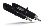 Honda Varadero 1000 1999-2011 Exhaust GPR Double Slip-on Furore Nero