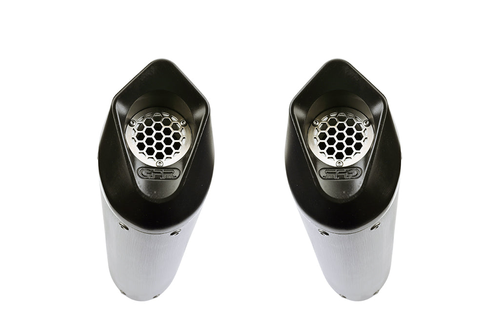 Yamaha FJR1300 2017-2020 Exhaust GPR Double Slip-on Furore Evo4 Nero