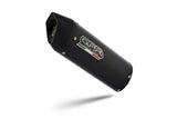 Kawasaki Z125 2021-2023 Exhaust GPR Slip-on Furore Evo4 Nero