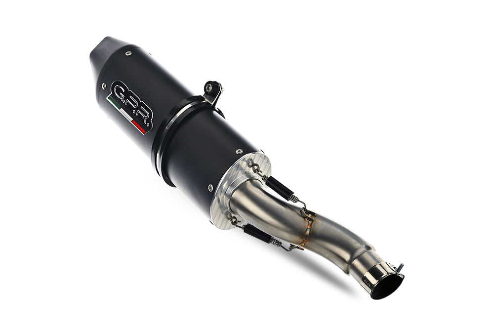 Kawasaki Z125 2021-2023 Exhaust GPR Slip-on Furore Evo4 Nero