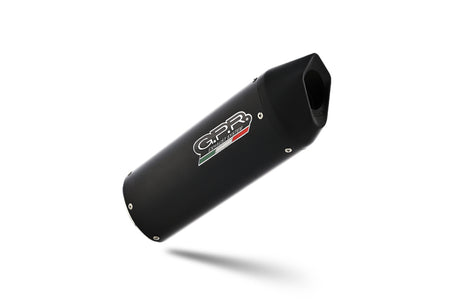Moto Guzzi V85 TT 2019-2020 Exhaust GPR Slip-on Furore Nero
