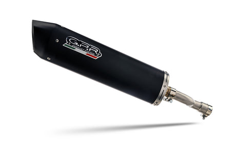 Yamaha Tricity 125 2014-2016  Exhaust GPR Full System Furore Nero
