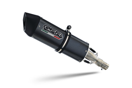 Ducati 1098 2006-2012 Exhaust GPR Double Slip-on Furore Poppy
