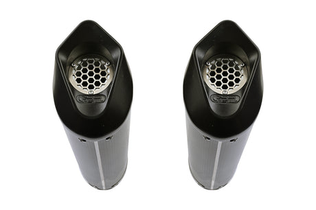 Bmw K1600GTL 2017-2021 Exhaust GPR Double Slip-on Furore Evo4 Poppy