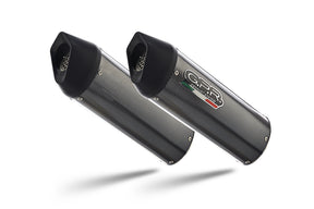 Bmw K1600GT 2022-2024 Exhaust GPR Double Slip-on Furore Evo4 Poppy