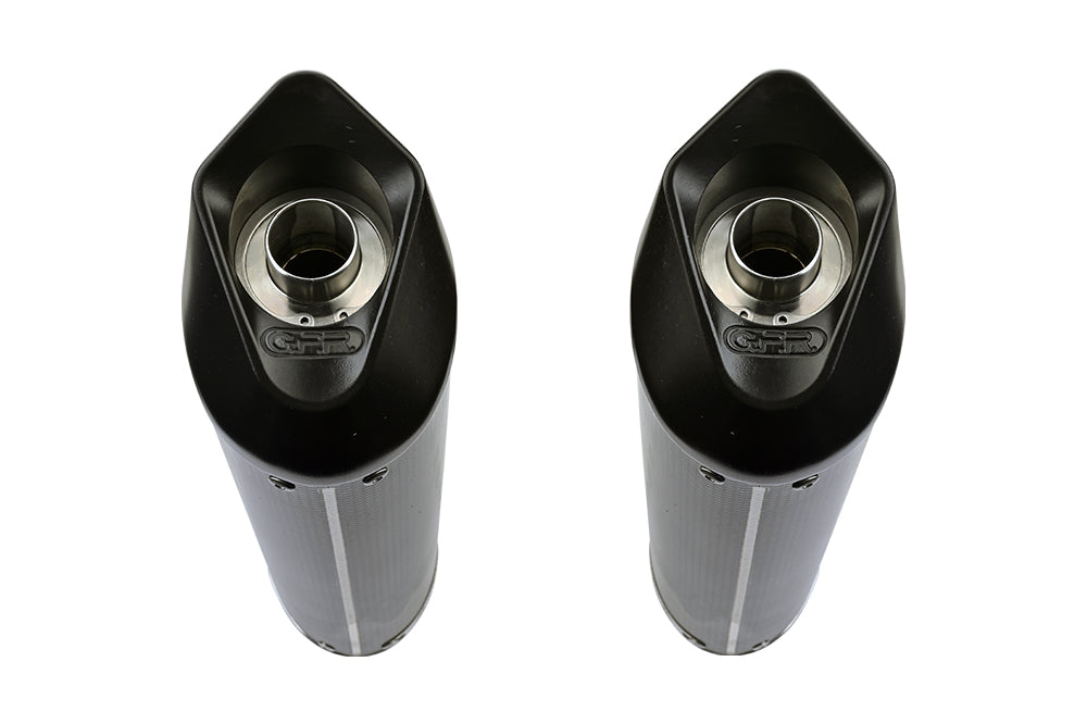 Ducati ST3 2004-2007 Exhaust GPR Double Slip-on Furore Poppy