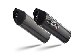 Bmw R1200S 2006-2008 Exhaust GPR Double Slip-on Furore Poppy
