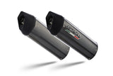 Ducati ST3 2004-2007 Exhaust GPR Double Slip-on Furore Poppy