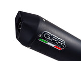 Aprilia Shiver 750 - Gt 2007-2016 Exhaust GPR Double Slip-on Furore Nero
