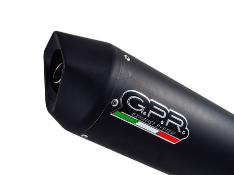 Aprilia Dorsoduro 900 2017-2020 Exhaust GPR Double Slip-on Furore Nero