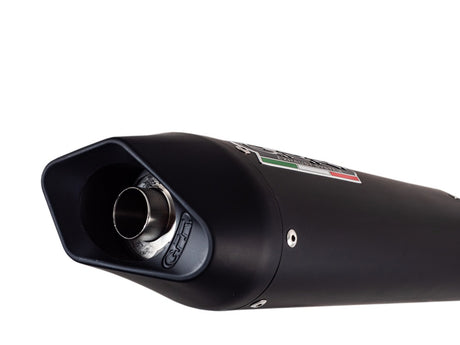 Honda Msx - Grom 125 2018-2020 Exhaust GPR Full System Furore Nero